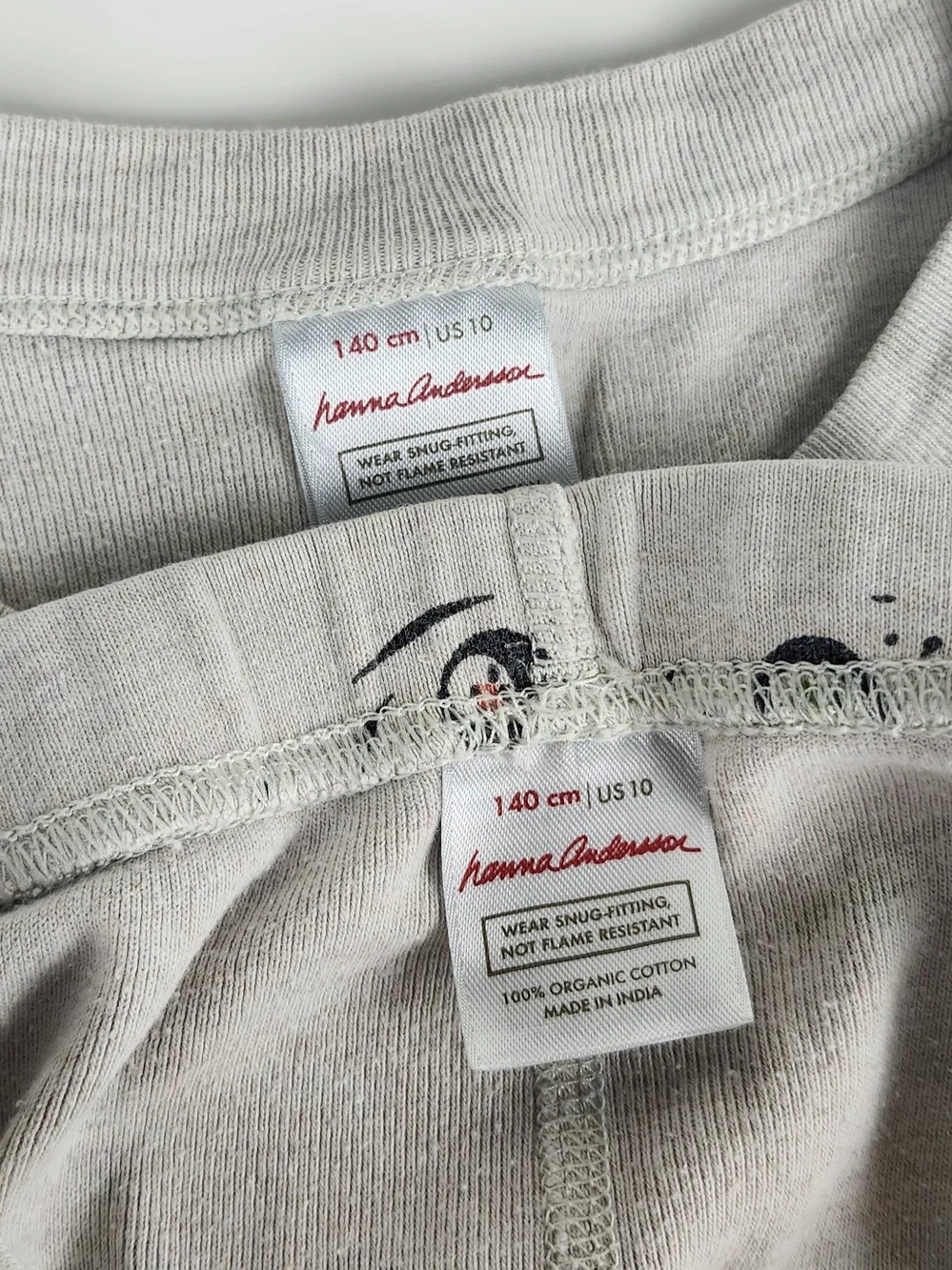 Hanna Andersson Cream Race Car Print Pajama Set with Red Green Blue Cars